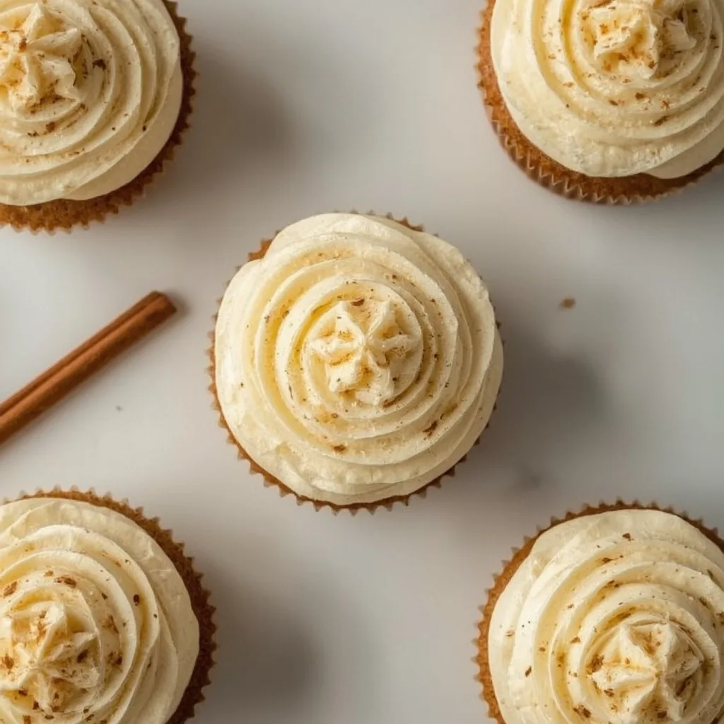Ina Garten Pumpkin Spice Cupcakes with Maple Frosting