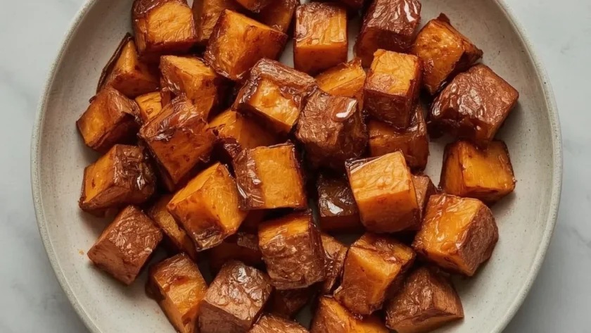 Maple Roasted Sweet Potatoes