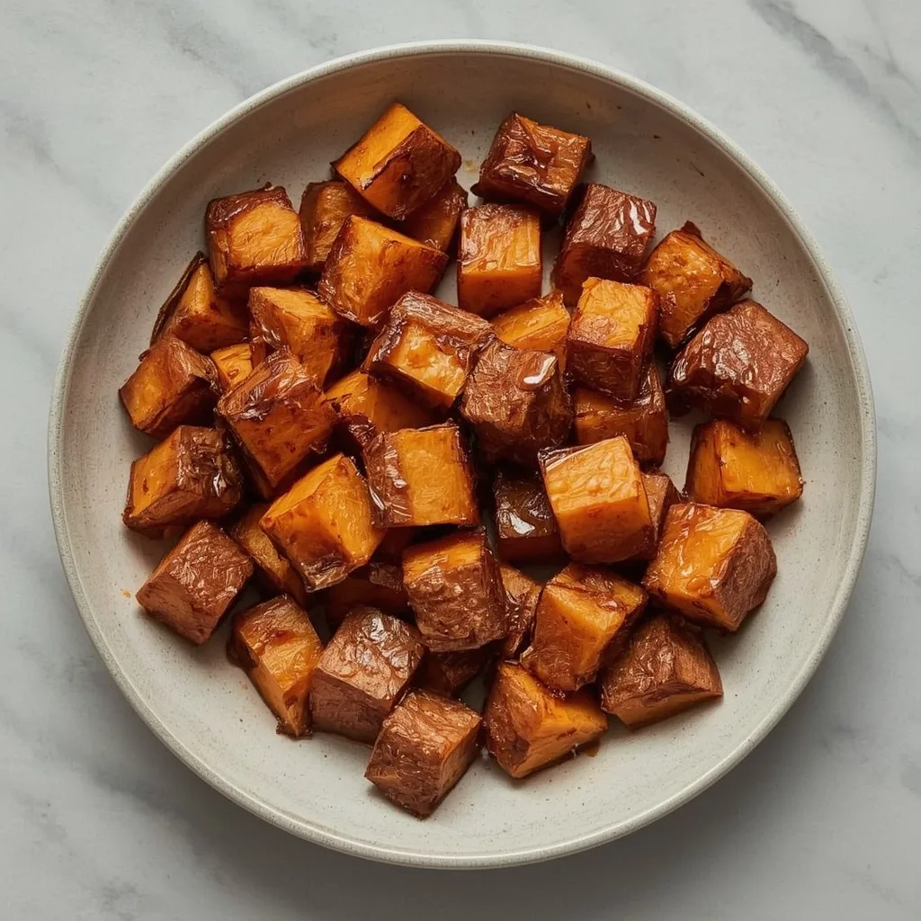 Maple Roasted Sweet Potatoes