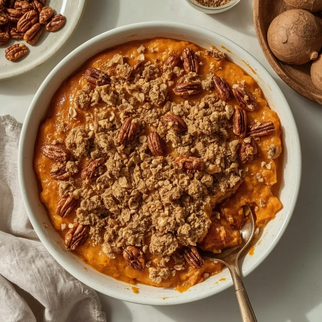Sweet Potato Casserole with Canned Yams